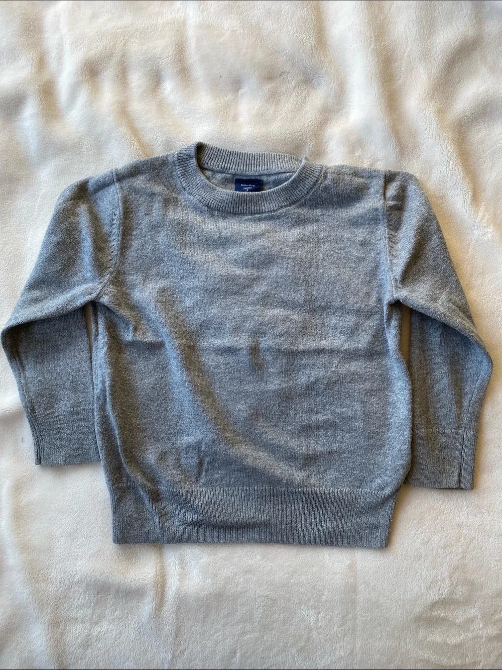 GAP Toddler Heather Gray Crewneck Sweater